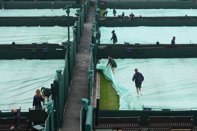 2021 Wimbledon Championships Rain Feature