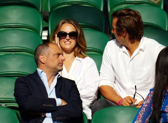 Mandatory Credit: Photo by Javier Garcia BPI Shutterstock (12172248mm) Kim Murray on Centre Court Wimbledon Tennis Championships, Day 1, The All England Lawn Tennis and Croquet Club, London, UK - 28 Jun 2021 Wimbledon Tennis Championships, Day 1, The All England Lawn Tennis and Croquet Club, London, UK - 28 Jun 2021  Copyright: xJavierxGarcia BPI Shutterstockx 12172248mm