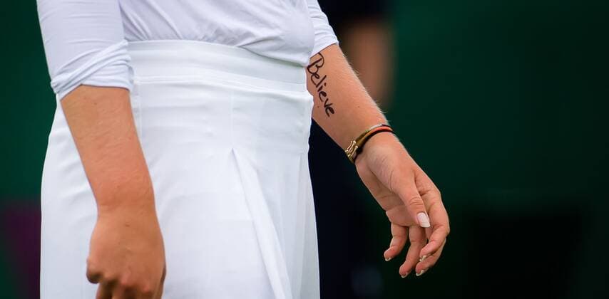 Mandatory Credit: Photo by Rob Prange Shutterstock (12173634fd) Clara Tauson of Denmark in action during the first round of the 2021 Wimbledon Championships Grand Slam tennis tournament Wimbledon Tennis Championships, Day 2, The All England Lawn Tennis and Croquet Club, London, UK - 29 Jun 2021 Wimbledon Tennis Championships, Day 2, The All England Lawn Tennis and Croquet Club, London, UK - 29 Jun 2021  Copyright: xRobxPrange Shutterstockx 12173634fd