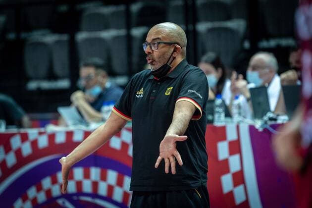 Basketball Split 29.06.2021 Olympia-Qualifikation FIBA Olympic Qualifying Tournament 2020 Gruppenphase, Gruppe A Deutschland (GER) - Mexiko (MEX) Roy Rana (Assistenztrainer Deutschland)