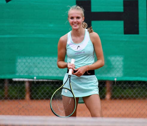 30.06.2021, xpsx, Tennis Head Cup Bruchköbel 2021 - ITF Turnier v.l. Joel Steur (GER) Bruchköbel Hessen Deutschland (DEU)