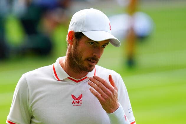 Mandatory Credit: Photo by Javier Garcia BPI Shutterstock (12189891go) Andy Murray during his second round match Wimbledon Tennis Championships, Day 3, The All England Lawn Tennis and Croquet Club, London, UK - 30 Jun 2021 Wimbledon Tennis Championships, Day 3, The All England Lawn Tennis and Croquet Club, London, UK - 30 Jun 2021  Copyright: xJavierxGarcia BPI Shutterstockx 12189891go