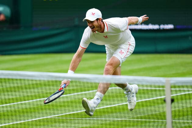 Mandatory Credit: Photo by Javier Garcia BPI Shutterstock (12189891ii) Andy Murray during his second round match Wimbledon Tennis Championships, Day 3, The All England Lawn Tennis and Croquet Club, London, UK - 30 Jun 2021 Wimbledon Tennis Championships, Day 3, The All England Lawn Tennis and Croquet Club, London, UK - 30 Jun 2021  Copyright: xJavierxGarcia BPI Shutterstockx 12189891ii