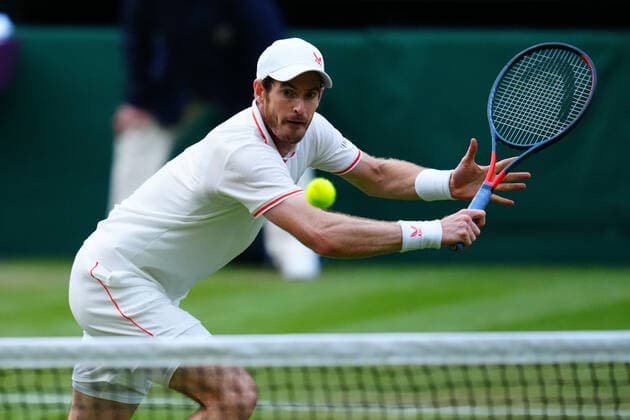 Mandatory Credit: Photo by Javier Garcia BPI Shutterstock (12189891mg) Andy Murray during his second round match Wimbledon Tennis Championships, Day 3, The All England Lawn Tennis and Croquet Club, London, UK - 30 Jun 2021 Wimbledon Tennis Championships, Day 3, The All England Lawn Tennis and Croquet Club, London, UK - 30 Jun 2021  Copyright: xJavierxGarcia BPI Shutterstockx 12189891mg