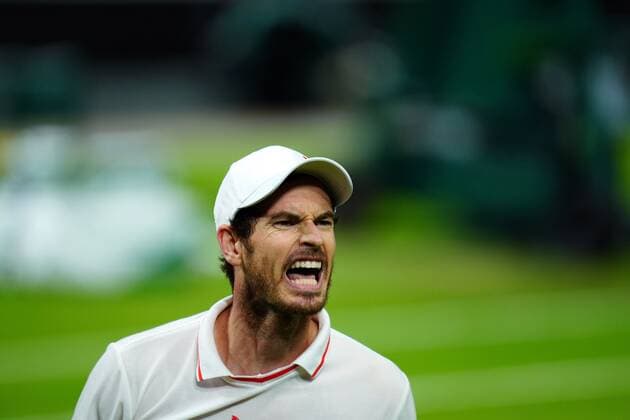 Mandatory Credit: Photo by Javier Garcia BPI Shutterstock (12189891ow) Andy Murray during his second round match Wimbledon Tennis Championships, Day 3, The All England Lawn Tennis and Croquet Club, London, UK - 30 Jun 2021 Wimbledon Tennis Championships, Day 3, The All England Lawn Tennis and Croquet Club, London, UK - 30 Jun 2021  Copyright: xJavierxGarcia BPI Shutterstockx 12189891ow