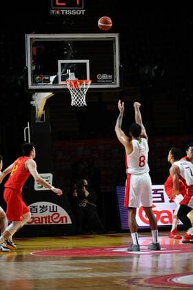 June 30, 2021, Victoria, BC, Canada: Trey Lyles of the Canadian Men s Olympic Basketball team in action at the FIBA Olympic Qualifying Tournament at the Save-On-Foods Memorial Centre in Victoria, BC, Canada. Victoria Canada - ZUMAm115 20210630_zap_m115_015 Copyright: xMikexMastrandreax