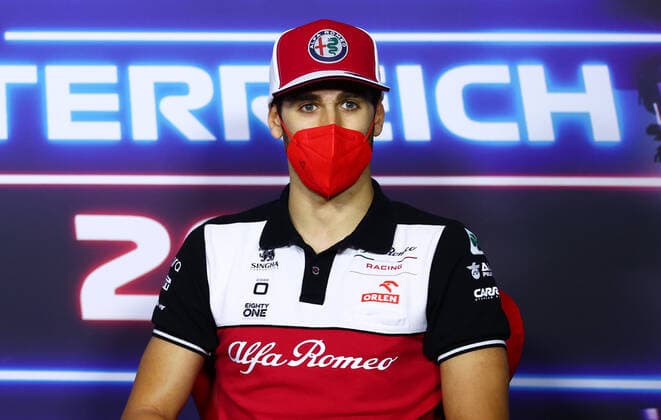 F1 Grand Prix of Austria 99 Antonio Giovinazzi (ITA, Alfa Romeo Racing ORLEN), F1 Grand Prix of Austria at Red Bull Ring on July 1, 2021 in Spielberg, Austria. (Photo by Dan Istitene Getty Images FIA Pool via HOCH ZWEI) Spielberg Red Bull Ring Austria Poolfoto HOCH ZWEI Pool Getty Images ,EDITORIAL USE ONLY