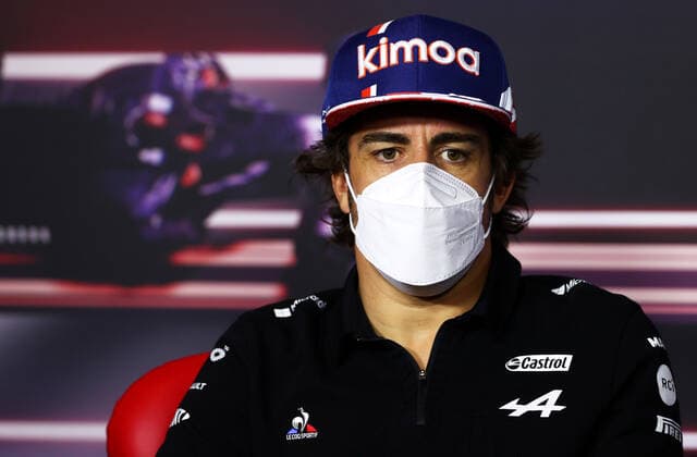 F1 Grand Prix of Austria 14 Fernando Alonso (ESP, Alpine F1 Team), F1 Grand Prix of Austria at Red Bull Ring on July 1, 2021 in Spielberg, Austria. (Photo by Clive Rose Getty Images FIA Pool via HOCH ZWEI) Spielberg Red Bull Ring Austria Poolfoto HOCH ZWEI Pool Getty Images ,EDITORIAL USE ONLY