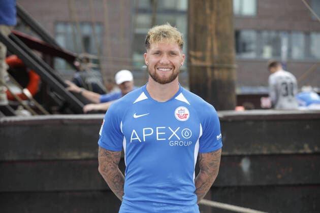 01.07.2021- 2.Bundesliga 2021 2022: - und Einzelfoto FC Hansa Rostock - Jan Löhmannsröben (Rostock) 01.07.2021- 2.Bundesliga 2021 2022: - und Einzelfoto FC Hansa Rostock Rostock Copyright: xAndyxBuenning xEibner-Pressefotox EP_abg