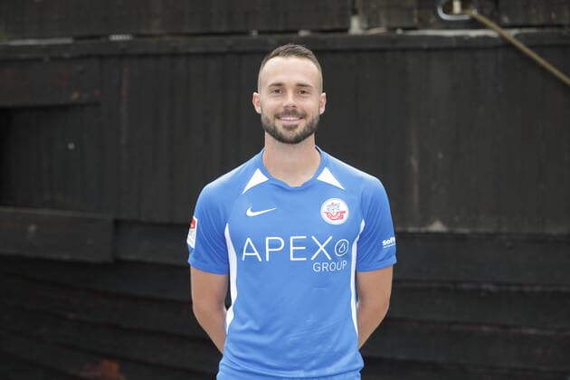 01.07.2021- 2.Bundesliga 2021 2022: - und Einzelfoto FC Hansa Rostock - Tobias Schwede (Rostock) 01.07.2021- 2.Bundesliga 2021 2022: - und Einzelfoto FC Hansa Rostock Rostock Copyright: xAndyxBuenning xEibner-Pressefotox EP_abg