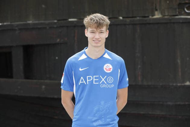 01.07.2021- 2.Bundesliga 2021 2022: - und Einzelfoto FC Hansa Rostock - Michel Ulrich (Rostock) 01.07.2021- 2.Bundesliga 2021 2022: - und Einzelfoto FC Hansa Rostock Rostock Copyright: xAndyxBuenning xEibner-Pressefotox EP_abg