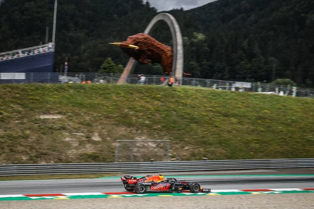 FORMULA 1 - GP of Austria 2021 SPIELBERG,AUSTRIA,02.JUL.21 - MOTORSPORTS, FORMULA 1 - Grand Prix of Austria, Red Bull Ring, free practice. Image shows Sergio Perez (MEX Red Bull Racing).  GEPAxpictures xManfredxBinder