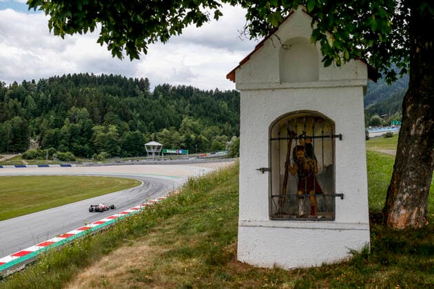 98 Callum Ilott (GBR, Alfa Romeo Racing ORLEN), F1 Grand Prix of Austria at Red Bull Ring on July 2, 2021 in Spielberg, Austria. (Photo by HOCH ZWEI) Spielberg Austria