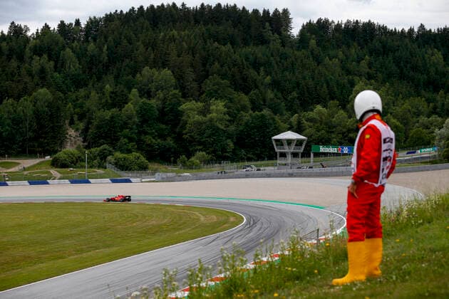 55 Carlos Sainz (ESP, Scuderia Ferrari Mission Winnow), F1 Grand Prix of Austria at Red Bull Ring on July 2, 2021 in Spielberg, Austria. (Photo by HOCH ZWEI) Spielberg Austria