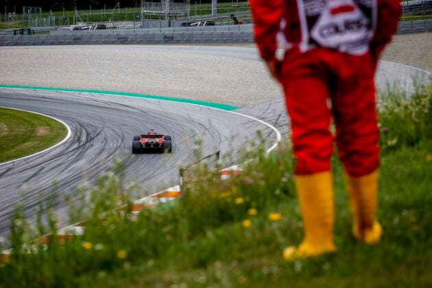 16 Charles Leclerc (MON, Scuderia Ferrari Mission Winnow), F1 Grand Prix of Austria at Red Bull Ring on July 2, 2021 in Spielberg, Austria. (Photo by HOCH ZWEI) Spielberg Austria