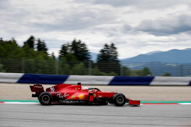 16 Charles Leclerc (MON, Scuderia Ferrari Mission Winnow), F1 Grand Prix of Austria at Red Bull Ring on July 2, 2021 in Spielberg, Austria. (Photo by HOCH ZWEI) Spielberg Austria