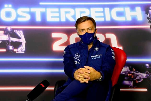 F1 Grand Prix of Austria Jost Capito (GER, Williams Racing), F1 Grand Prix of Austria at Red Bull Ring on July 2, 2021 in Spielberg, Austria. (Photo by Mark Sutton LAT Motorsport Images FIA Pool via HOCH ZWEI) Spielberg Austria Poolfoto HOCH ZWEI Pool Motorsport Images ,EDITORIAL USE ONLY