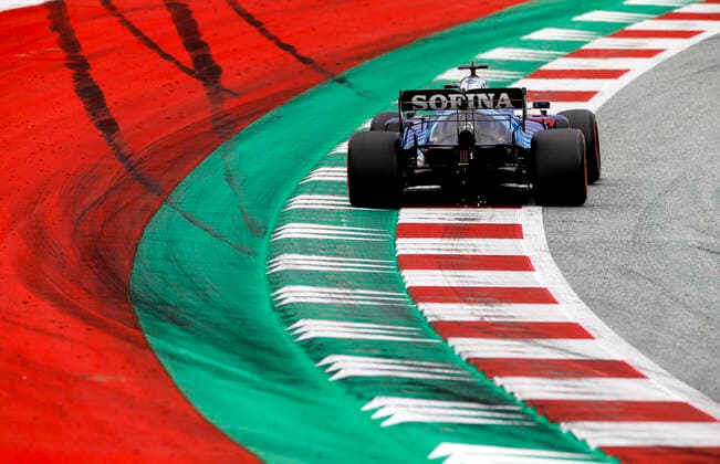63 George Russell (GBR, Williams Racing), F1 Grand Prix of Austria at Red Bull Ring on July 2, 2021 in Spielberg, Austria. (Photo by HOCH ZWEI) Spielberg Austria