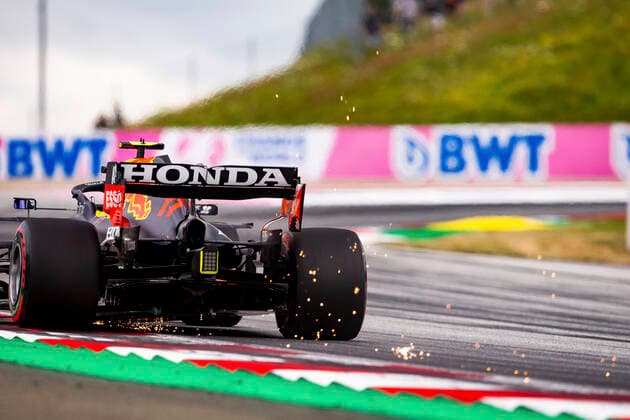 11 Sergio Perez (MEX, Red Bull Racing), F1 Grand Prix of Austria at Red Bull Ring on July 2, 2021 in Spielberg, Austria. (Photo by HOCH ZWEI) Spielberg Austria