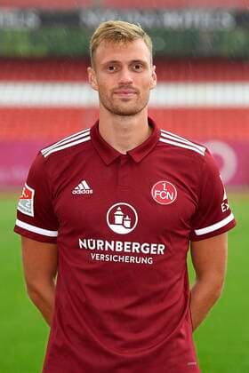 01.07.2021 - 1. FC Nuernberg FCN Club - Saison 2021 2022 - Fototermin Porträttermin - - Einzelbild Einzelfoto Portrait Porträt Kopfbild - Asger Sörensen Soerensen (4, 1. FC Nürnberg FCN )