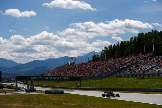 77 Valtteri Bottas (FIN, Mercedes-AMG Petronas F1 Team), F1 Grand Prix of Austria at Red Bull Ring on July 3, 2021 in Spielberg, Austria. (Photo by HOCH ZWEI) Spielberg Austria