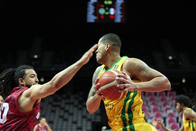 Brazil v Mexico - Semi Final: 2020 FIBA Men s Olympic Qualifying Tournament Rafael Hettsheimeir of Brazil in action during the 2020 FIBA Men s Olympic Qualifying Tournament game between Brazil and Mexico at Spaladium Arena on July 3, 2021 in Split, Croatia. IvoxCagalj PIXSELL