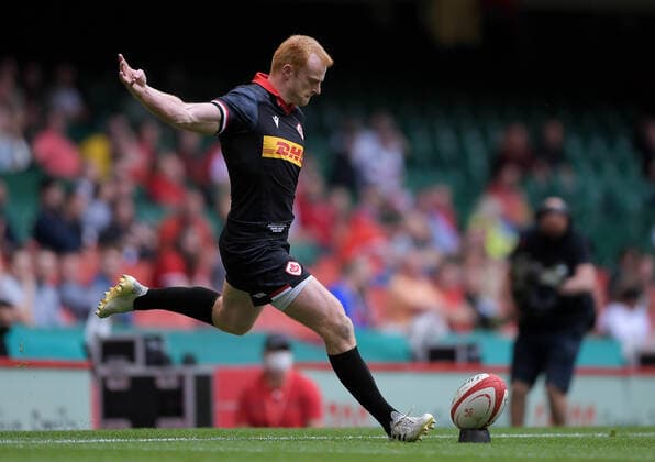 Mandatory Credit: Photo by Ryan Hiscott JMP Shutterstock (12194685g) Peter Nelson of Canada Wales v Canada, UK - 03 Jul 2021 Wales v Canada, UK - 03 Jul 2021  Copyright: xRyanxHiscott JMP Shutterstockx 12194685g