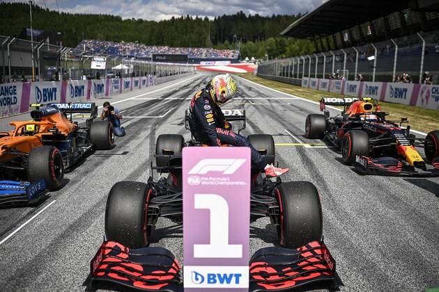 F1 Grand Prix of Austria 33 Max Verstappen (NED, Red Bull Racing), F1 Grand Prix of Austria at Red Bull Ring on July 3, 2021 in Spielberg, Austria. (Photo by Christian Bruna EPA FIA Pool via HOCH ZWEI) Spielberg Austria Poolfoto HOCH ZWEI Pool EPA-EFE ,EDITORIAL USE ONLY