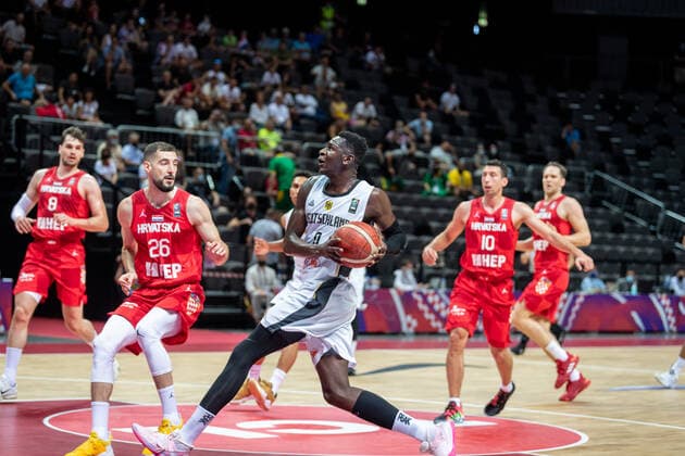 Basketball Split 03.07.2021 Olympia-Qualifikation FIBA Olympic Qualifying Tournament 2020 Halbfinale Deutschland (GER) - Kroatien (CRO)
