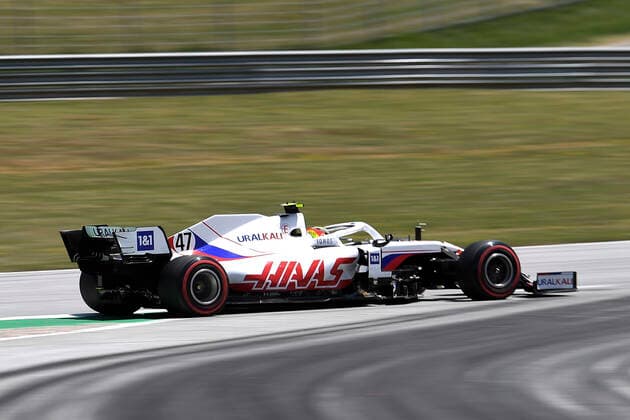 SCHUMACHER Mick F1 Team Haas Qualifikation Formel eins auf dem Austriaring F1 Saison 2021 GP von Oesterreich am 03.Juli 2021 in Spielberg