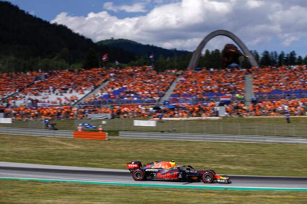 11 Sergio Perez (MEX, Red Bull Racing), F1 Grand Prix of Austria at Red Bull Ring on July 3, 2021 in Spielberg, Austria. (Photo by HOCH ZWEI) Spielberg Austria