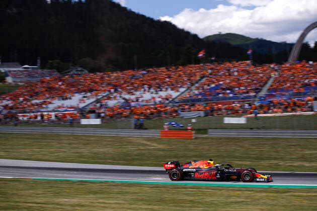 33 Max Verstappen (NED, Red Bull Racing), F1 Grand Prix of Austria at Red Bull Ring on July 3, 2021 in Spielberg, Austria. (Photo by HOCH ZWEI) Spielberg Austria