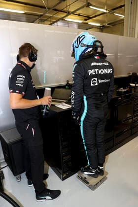 77 Valtteri Bottas (FIN, Mercedes-AMG Petronas F1 Team), F1 Grand Prix of Austria at Red Bull Ring on July 3, 2021 in Spielberg, Austria. (Photo by HOCH ZWEI) Spielberg Austria