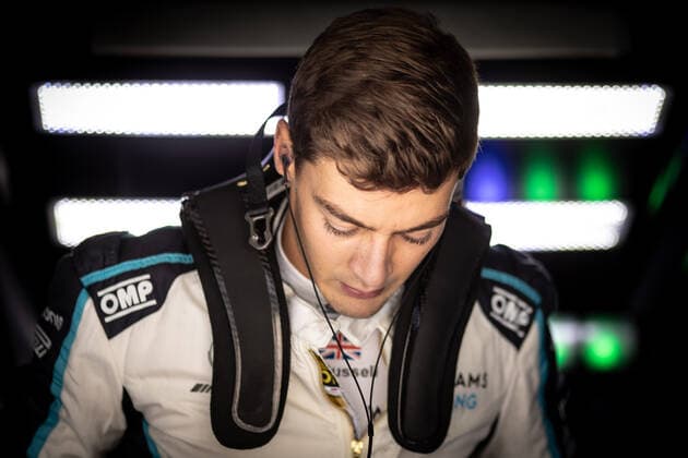 F1 Grand Prix of Austria 63 George Russell (GBR, Williams Racing), F1 Grand Prix of Austria at Red Bull Ring on July 3, 2021 in Spielberg, Austria. (Photo by xpbimages.com Williams Racing FIA Pool via HOCH ZWEI) Spielberg Austria Poolfoto HOCH ZWEI Pool Williams Racing ,EDITORIAL USE ONLY