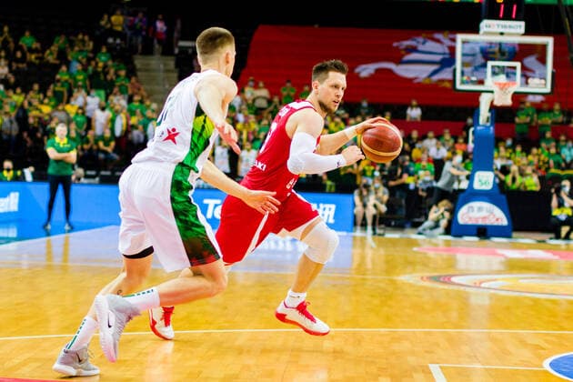 KOWNO, ZALGIRIO ARENA 03.07.2021 KWALIFIKACJE OLIMPIJSKIE TOKYO 2020 FIBA OLYMPIC QUALIFYING TOURNAMENT 2020 POLFINAL SEMIFINAL LITWA - POLSKA LITHUANIA - POLAND NZ MATEUSZ PONITKA (9) Pawel Pietranik NEWSPIX.pl --- Newspix.pl  PIETRANIK030721_061