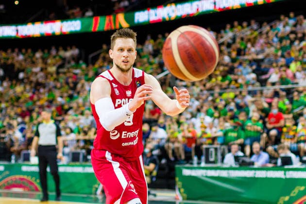 KOWNO, ZALGIRIO ARENA 03.07.2021 KWALIFIKACJE OLIMPIJSKIE TOKYO 2020 FIBA OLYMPIC QUALIFYING TOURNAMENT 2020 POLFINAL SEMIFINAL LITWA - POLSKA LITHUANIA - POLAND NZ MATEUSZ PONITKA (9) Pawel Pietranik NEWSPIX.pl --- Newspix.pl  PIETRANIK030721_125