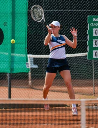 04.07.2021, xpsx, Tennis Head Cup Bruchköbel 2021 - ITF Turnier Finals, Finale Mädchen v.l. Ella Seidel (GER) Bruchköbel Hessen Deutschland (DEU)