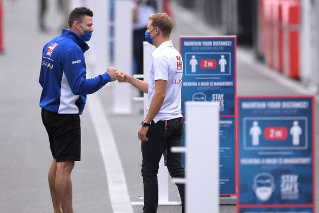 SCHUMACHER Mick F1 Team Haas im Fahrerlager mit Corona Bedingungen F1 Saison 2021 GP von Oesterreich am 04.Juli 2021 in Spielberg