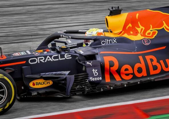 SPIELBERG - Max Verstappen of Red Bull Racing in action during the Formula 1 Grand Prix of Austria. The Grand Prix took place at the Red Bull Ring race track in the state of Styria. REMKO DE WAAL W xVIxANPxSportx xxANPxIVx