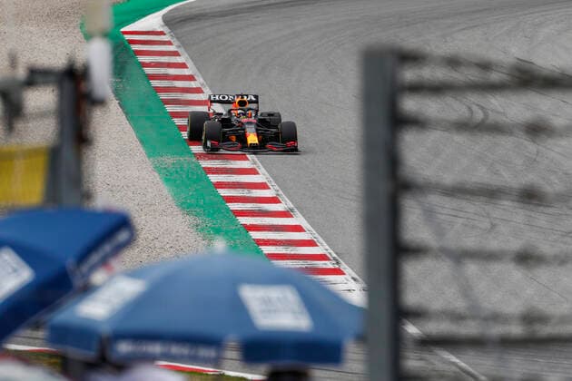 33 Max Verstappen (NED, Red Bull Racing), F1 Grand Prix of Austria at Red Bull Ring on July 4, 2021 in Spielberg, Austria. (Photo by HOCH ZWEI) Spielberg Austria