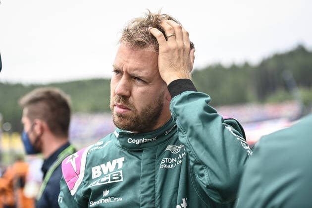 F1 Grand Prix of Austria 5 Sebastian Vettel (GER, Aston Martin Cognizant F1 Team), F1 Grand Prix of Austria at Red Bull Ring on July 4, 2021 in Spielberg, Austria. (Photo by Christian Bruna EPA FIA Pool via HOCH ZWEI) Spielberg Austria Poolfoto HOCH ZWEI Pool EPA-EFE ,EDITORIAL USE ONLY