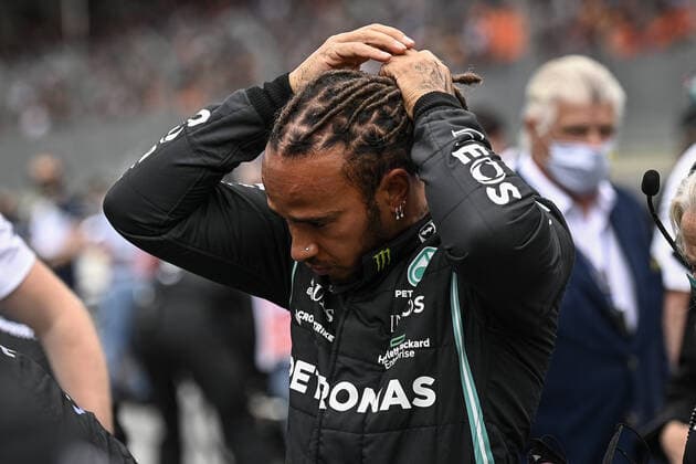 F1 Grand Prix of Austria 44 Lewis Hamilton (GBR, Mercedes-AMG Petronas F1 Team), F1 Grand Prix of Austria at Red Bull Ring on July 4, 2021 in Spielberg, Austria. (Photo by Christian Bruna EPA FIA Pool via HOCH ZWEI) Spielberg Austria Poolfoto HOCH ZWEI Pool EPA-EFE ,EDITORIAL USE ONLY