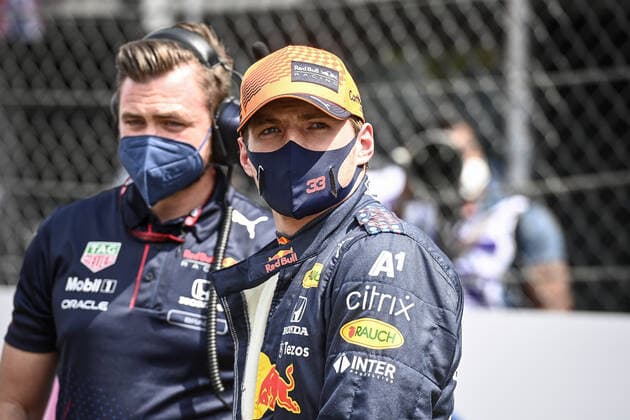F1 Grand Prix of Austria 33 Max Verstappen (NED, Red Bull Racing), F1 Grand Prix of Austria at Red Bull Ring on July 4, 2021 in Spielberg, Austria. (Photo by Christian Bruna EPA FIA Pool via HOCH ZWEI) Spielberg Austria Poolfoto HOCH ZWEI Pool EPA-EFE ,EDITORIAL USE ONLY