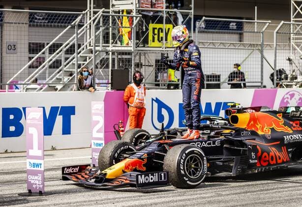 SPIELBERG - Max Verstappen wins the Formula 1 Grand Prix of Austria. The Grand Prix took place at the Red Bull Ring race track in the state of Styria. REMKO DE WAAL W xVIxANPxSportx xxANPxIVx