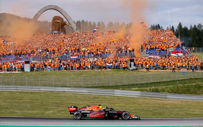 33 Max Verstappen (NED, Red Bull Racing), F1 Grand Prix of Austria at Red Bull Ring on July 4, 2021 in Spielberg, Austria. (Photo by HOCH ZWEI) Spielberg Austria