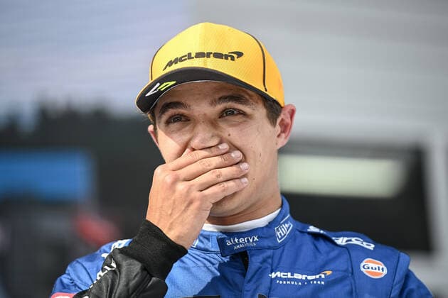 F1 Grand Prix of Austria 4 Lando Norris (GBR, McLaren F1 Team), F1 Grand Prix of Austria at Red Bull Ring on July 4, 2021 in Spielberg, Austria. (Photo by Christian Bruna EPA FIA Pool via HOCH ZWEI) Spielberg Austria Poolfoto HOCH ZWEI Pool EPA-EFE ,EDITORIAL USE ONLY