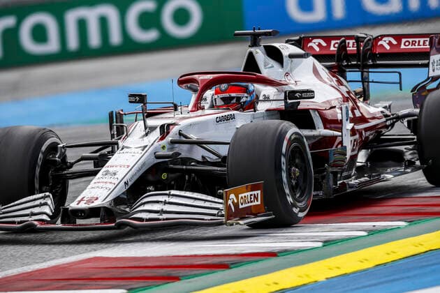 7 Kimi Raikkonen (FIN, Alfa Romeo Racing ORLEN), F1 Grand Prix of Austria at Red Bull Ring on July 4, 2021 in Spielberg, Austria. (Photo by HOCH ZWEI) Spielberg Austria