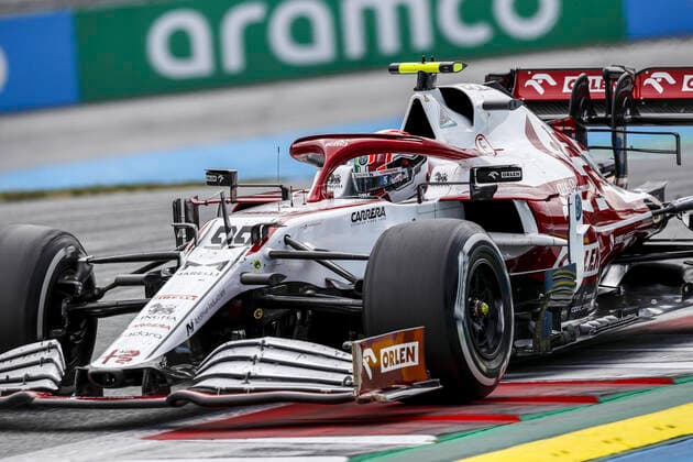 99 Antonio Giovinazzi (ITA, Alfa Romeo Racing ORLEN), F1 Grand Prix of Austria at Red Bull Ring on July 4, 2021 in Spielberg, Austria. (Photo by HOCH ZWEI) Spielberg Austria