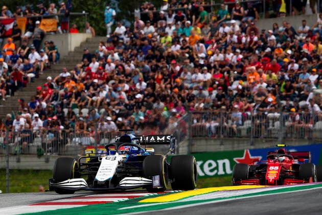 63 George Russell (GBR, Williams Racing), F1 Grand Prix of Austria at Red Bull Ring on July 4, 2021 in Spielberg, Austria. (Photo by HOCH ZWEI) Spielberg Austria