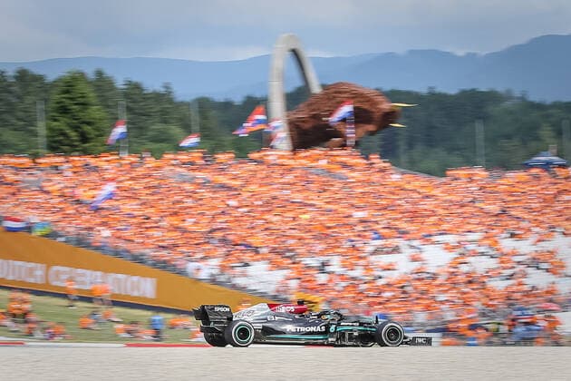 FORMULA 1 - GP of Austria 2021 SPIELBERG,AUSTRIA,04.JUL.21 - MOTORSPORTS, FORMULA 1 - Grand Prix of Austria, Red Bull Ring. Image shows Lewis Hamilton (GBR Mercedes).  GEPAxpictures xManfredxBinder